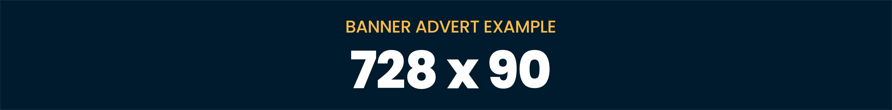 Banner Example